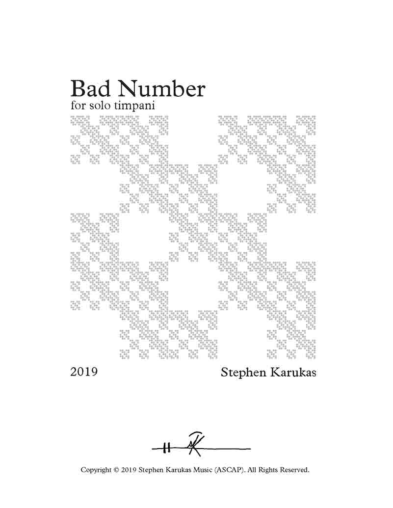 Cover for Bad Number