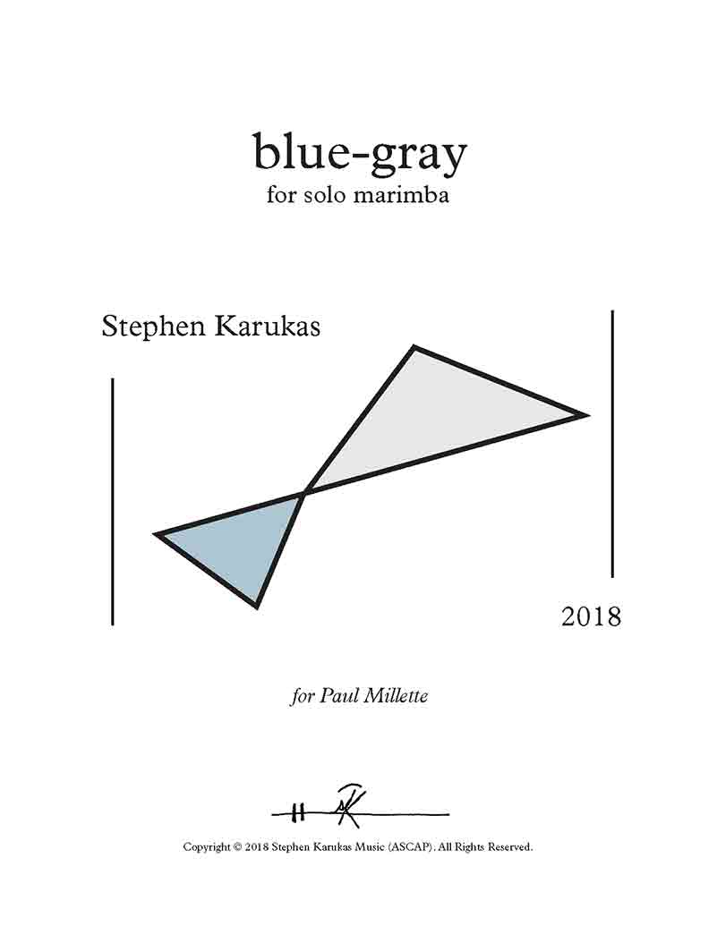 Cover for blue-gray