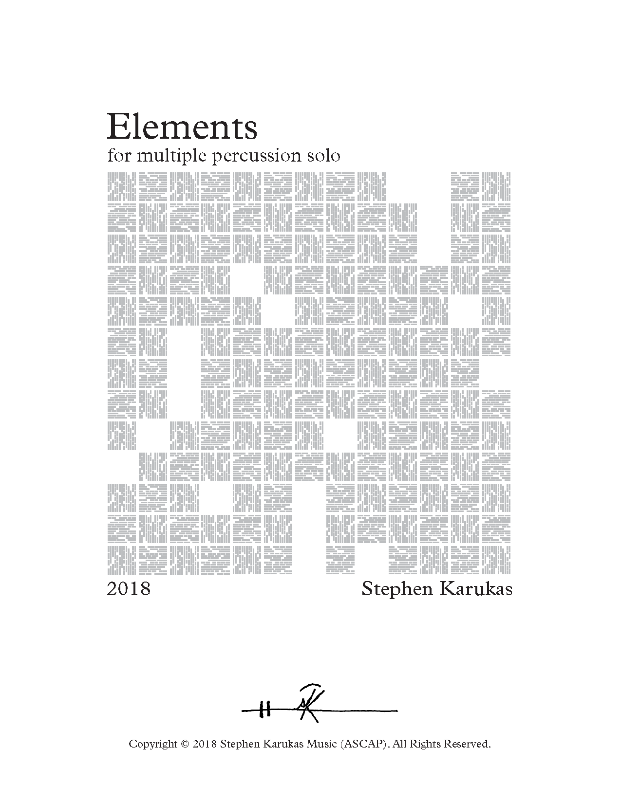 Cover for Elements