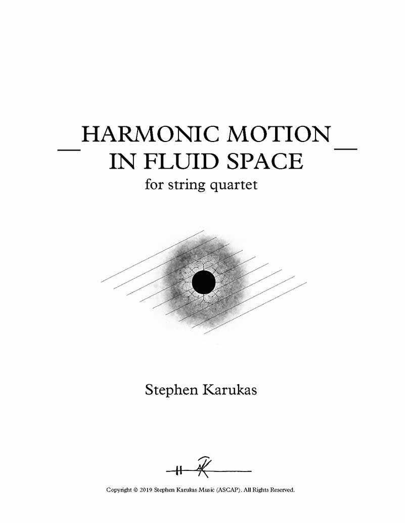 Cover for Harmonic Motion in Fluid Space