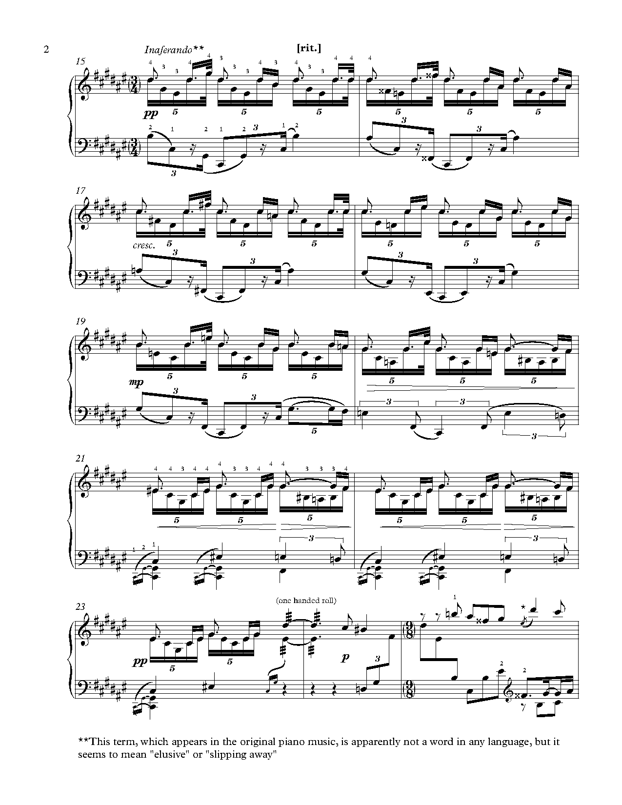 Cover for Poeme in F-sharp Major (Scriabin, arr. Karukas)