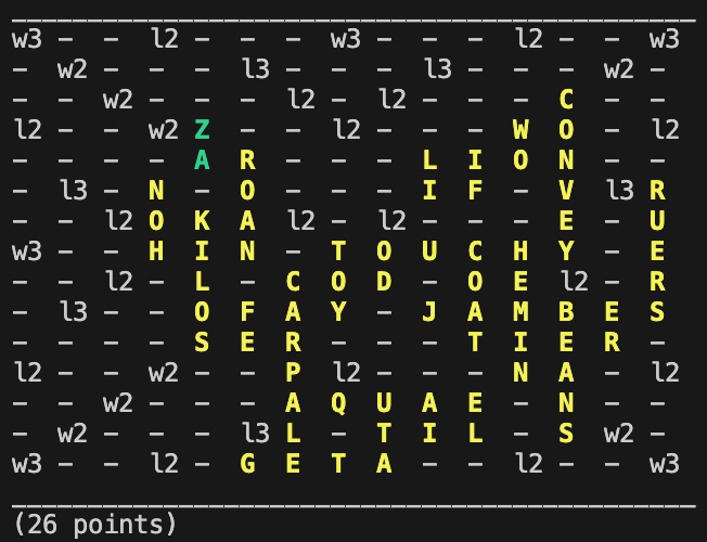 Splash image for Scrabble Solver